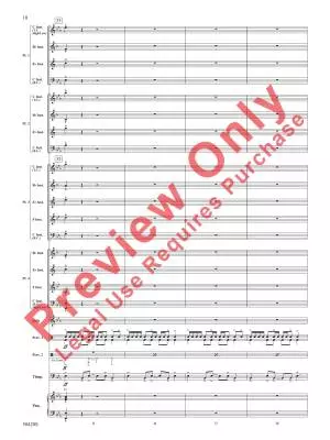 Call to the Heroes - Bernotas - Concert Band/String Ensemble(Flex-Band) - Gr. 1.5