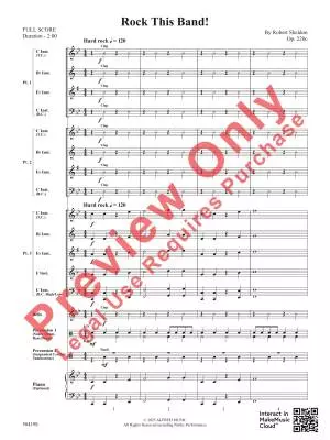 Rock This Band! - Sheldon - Concert Band/String Ensemble(Flex-Band) - Gr. 0.5