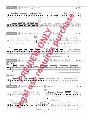 A Tribute to Charley: 50 Rudimental Solos: in Honor of My Studies with Charley Wilcoxon - Karas - Drum Set - Book