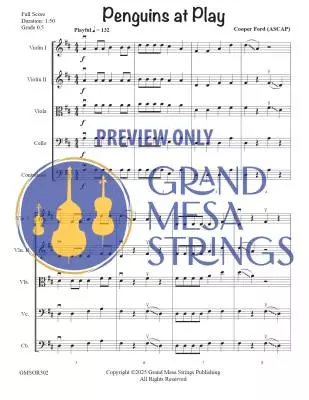Penguins at Play - Ford - String Orchestra - Gr. 0.5