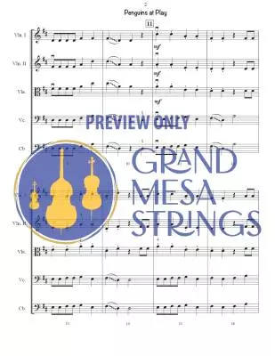 Penguins at Play - Ford - String Orchestra - Gr. 0.5