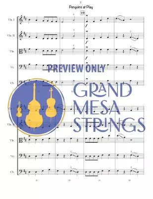 Penguins at Play - Ford - String Orchestra - Gr. 0.5
