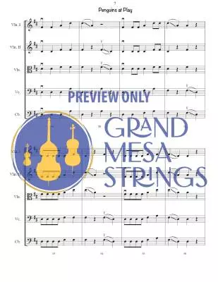 Penguins at Play - Ford - String Orchestra - Gr. 0.5