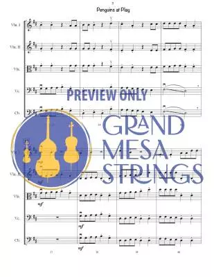 Penguins at Play - Ford - String Orchestra - Gr. 0.5
