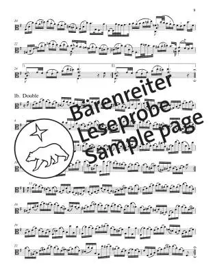 Three Sonatas and Three Partitas - Bach - Viola - Book