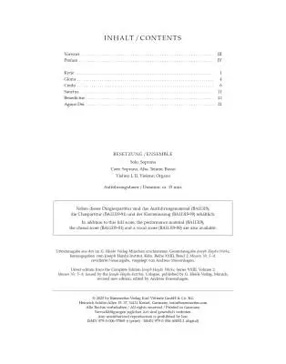 Missa brevis Sancti Joannis de Deo Hob. XXII:7 \'\'Little Organ Mass\'\' - Haydn - Full Score