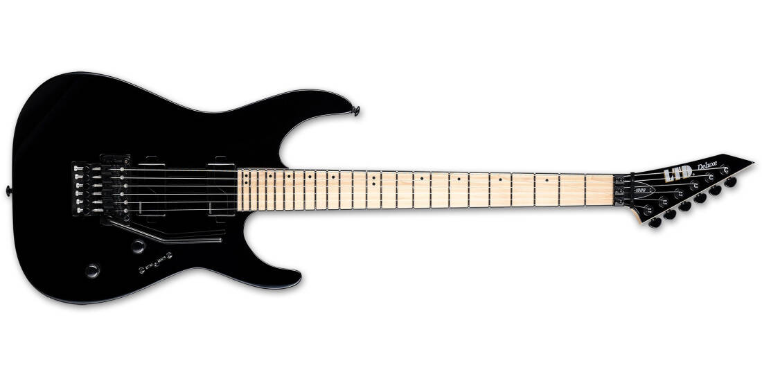 LTD M-1000 Maple Electric Guitar - Black