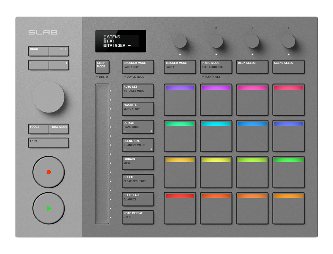 SLAB MIDI Pad Controller for Serato