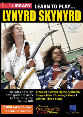 Lick Library - Learn To Play Lynyrd Skynyrd - Gill - DVD