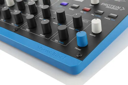 Protein Wavetable Synthesizer