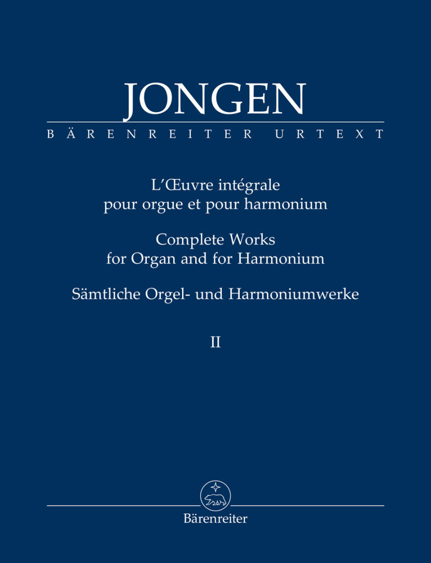 Complete Works for Organ and for Harmonium, Volume 2 - Jongen/Whiteley - Organ - Book
