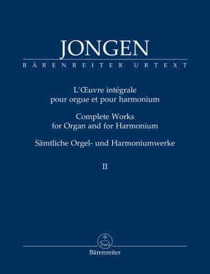 Complete Works for Organ and for Harmonium, Volume 2 - Jongen/Whiteley - Organ - Book