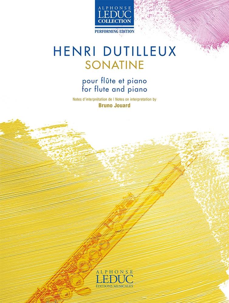 Sonatine - Dutilleux - Flute/Piano - Book