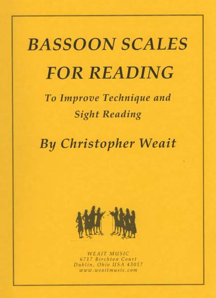 Bassoon Scales for Reading - Weait - Bassoon - Book
