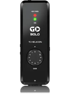Go Solo High-Definition Audio/MIDI Interface for Mobile Devices