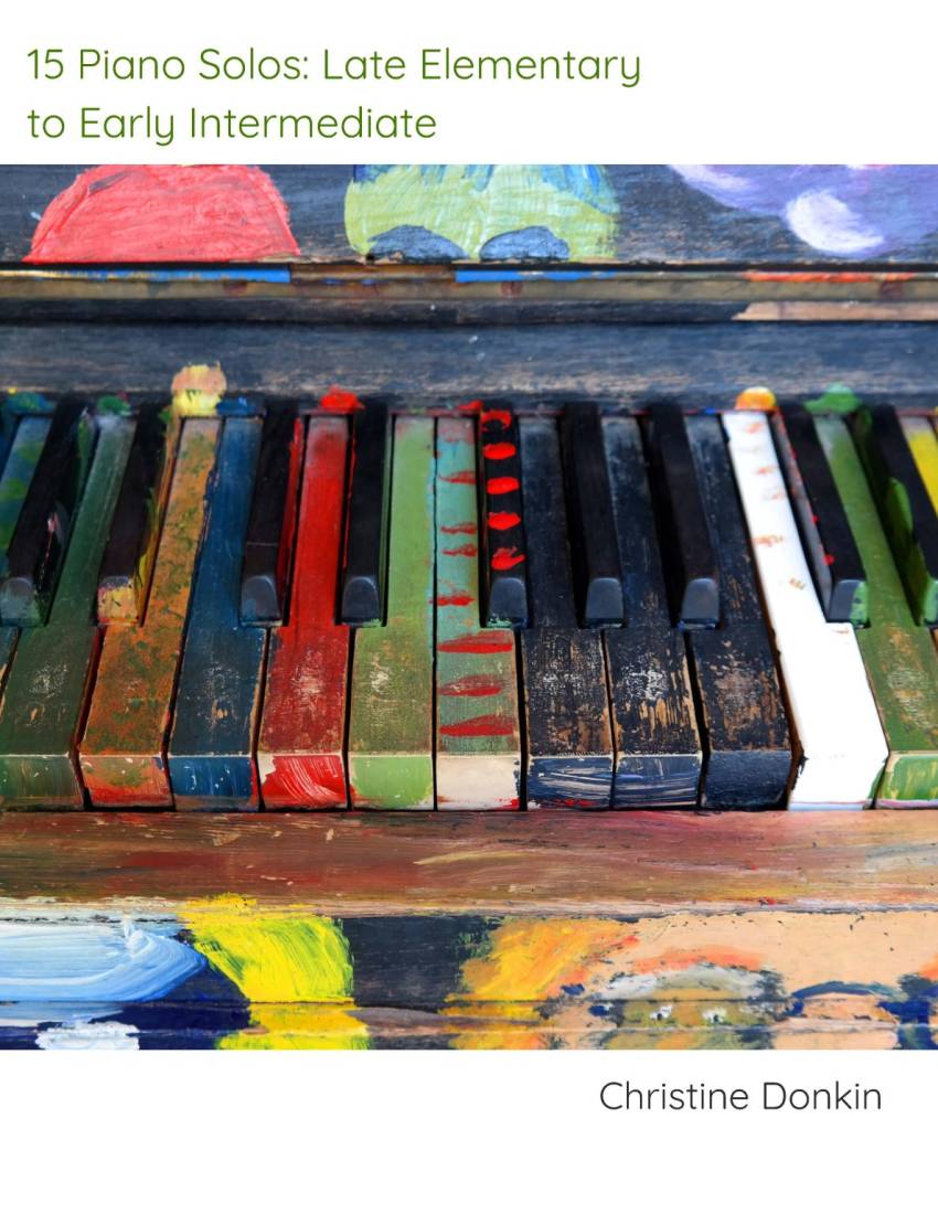 15 Piano Solos: Late Elementary to Early Intermediate - Donkin - Piano - Book