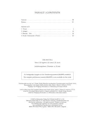 Symphony in B-flat major Hob. I:66 - Haydn - Full Score