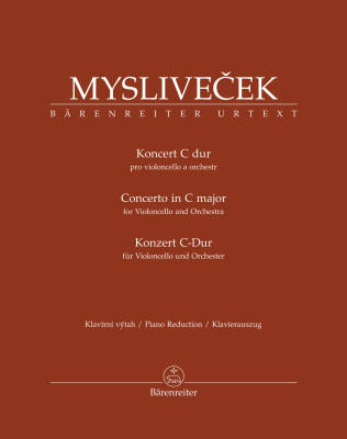 Concerto for Violoncello and Orchestra in C Major - Myslivecek - Piano Reduction, Urtext Edition - Orchestra