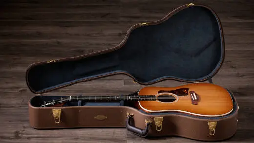 Trey Hensley Gold Label 510e Special Edition Acoustic/Electric Guitar with Hardshell Case - Antique Blonde