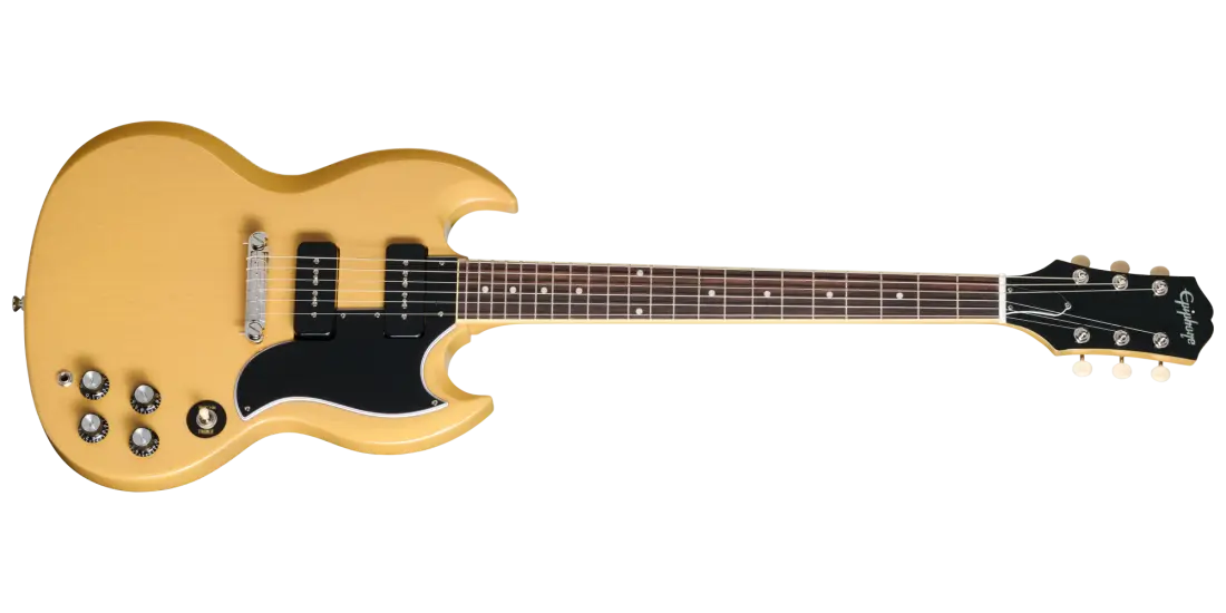 SG Special P-90 Electric Guitar with Gigbag - TV Yellow