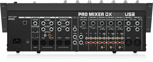 DX2000USB Professional 7-Channel DJ Mixer with Infinium VCA Crossfader and USB/Audio Interface