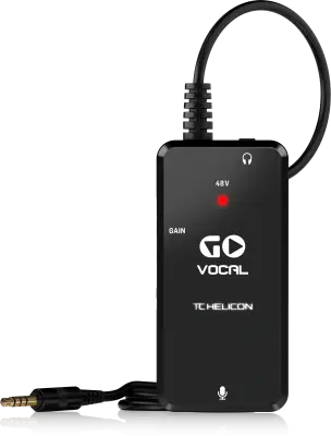 TC Electronic - Go Vocal High-Quality Microphone Preamp for Mobile Devices