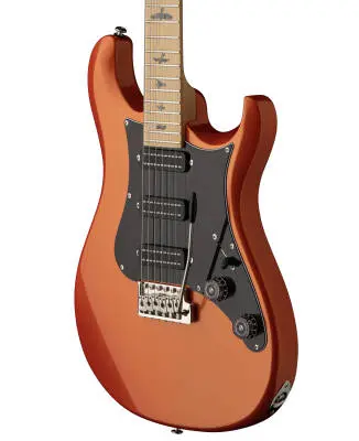 SE NF3 Maple Electric Guitar with Gig Bag - Metallic Orange