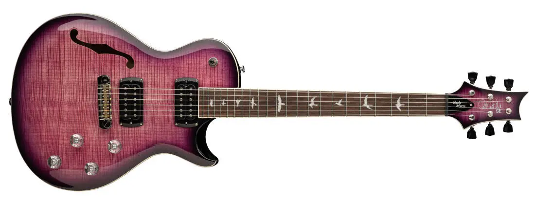 Zach Myers Electric Guitar with Gig Bag - Elderberry Burst