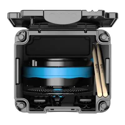 Zip-Kit Plus - Essential Drum Kit Bundled with Add-on Tom and Crash Cymbal