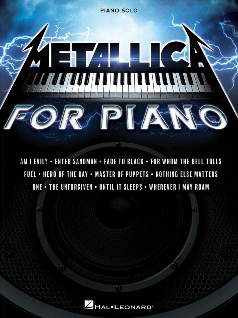 Metallica For Piano Solo - Book