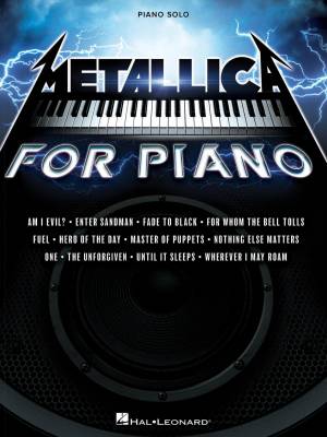 Hal Leonard - Metallica For Piano Solo - Book