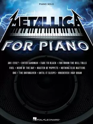 Hal Leonard - Metallica For Piano Solo - Book
