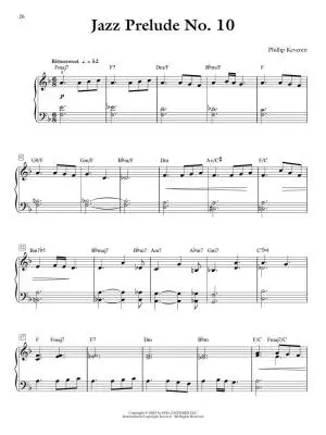 Jazz Preludes - Keveren - Piano - Book