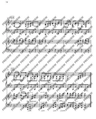 Four Norwegian Moods - Stravinsky/Knudsen/Kvernberg - 2P4H - Book