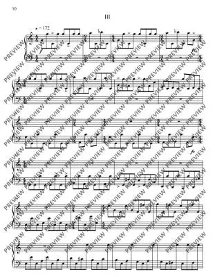 Three Studies on a Pavane - Vollmer - Piano - Book