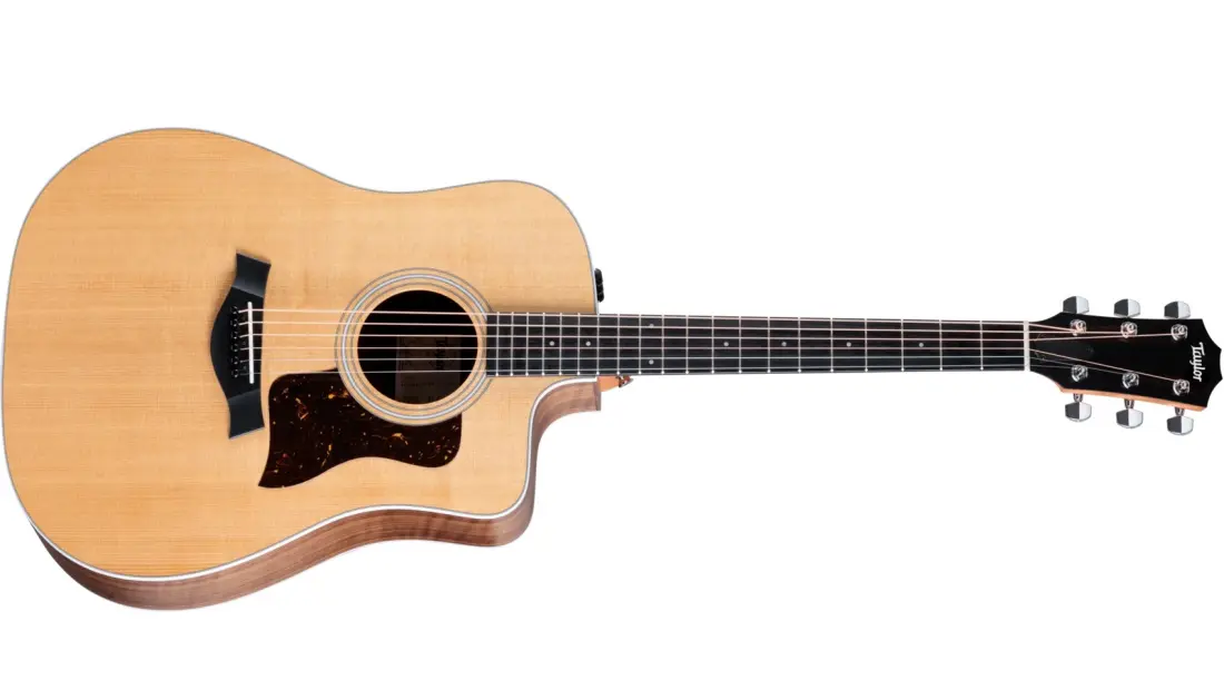 210ce Dreadnought Walnut/Spruce Acoustic-Electric Guitar with Gig Bag