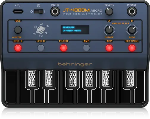 Behringer - Portable 4-Voice Hybrid Synthesizer