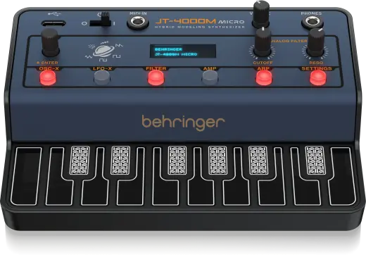 Portable 4-Voice Hybrid Synthesizer