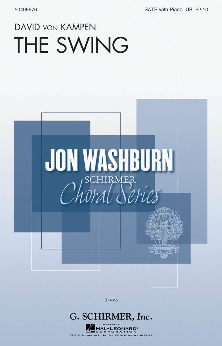 The Swing - Kampen/Washburn - Choral Octavo - SATB Accompanied