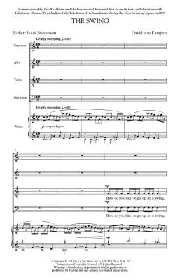 The Swing - Kampen/Washburn - Choral Octavo - SATB Accompanied