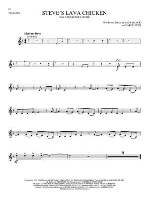 Songs from Kpop Demon Hunters, Minecraft, Wicked and More - Trumpet (Play-Along) - Book/Audio Online