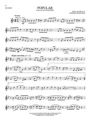 Songs from Kpop Demon Hunters, Minecraft, Wicked and More - Trumpet (Play-Along) - Book/Audio Online