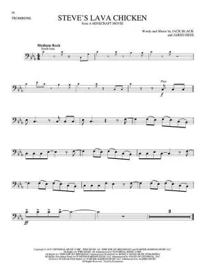 Songs from Kpop Demon Hunters, Minecraft, Wicked and More - Trombone (Play-Along) - Book/Audio Online