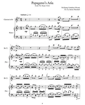 Beautiful Music for Clarinet - Marshall - Clarinet/Piano - Book