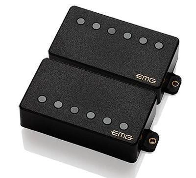 Active 57/66 Humbucker Pickup Set - Black