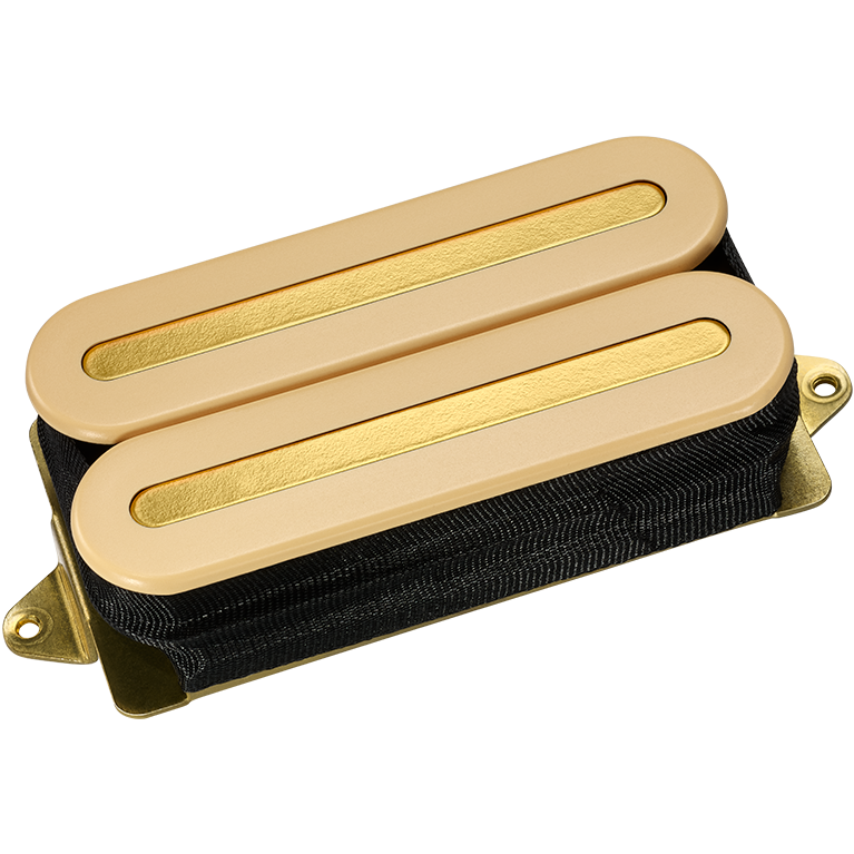 X2N Humbucker Bridge Pickup - Cream with Gold Poles