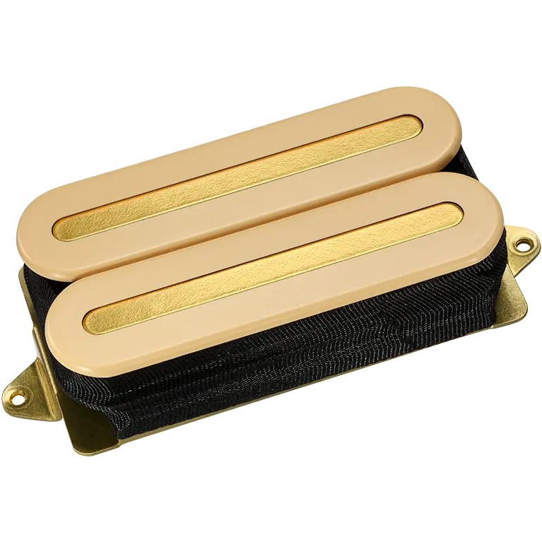 X2N Humbucker Bridge Pickup - Cream with Gold Poles