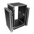 18U Space Amp Rack Mount ATA Flight Case