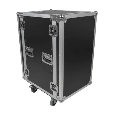 ProX - 18U Space Amp Rack Mount ATA Flight Case