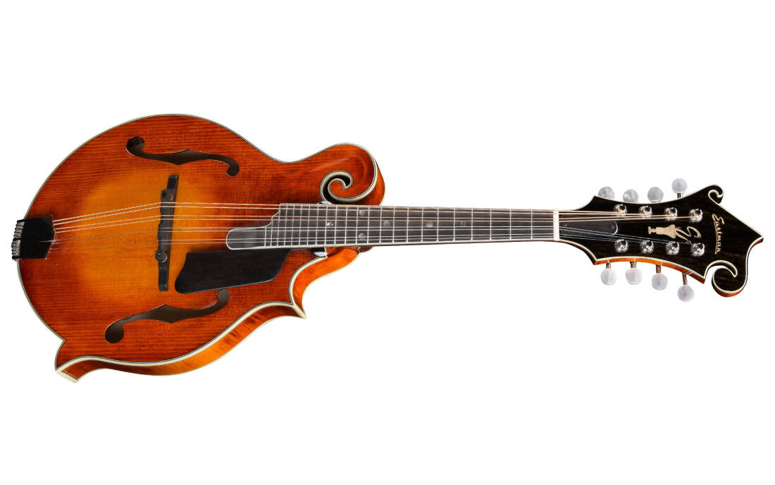 MD815PGE F-Style Mandolin with Hardshell Case - Honeyburst